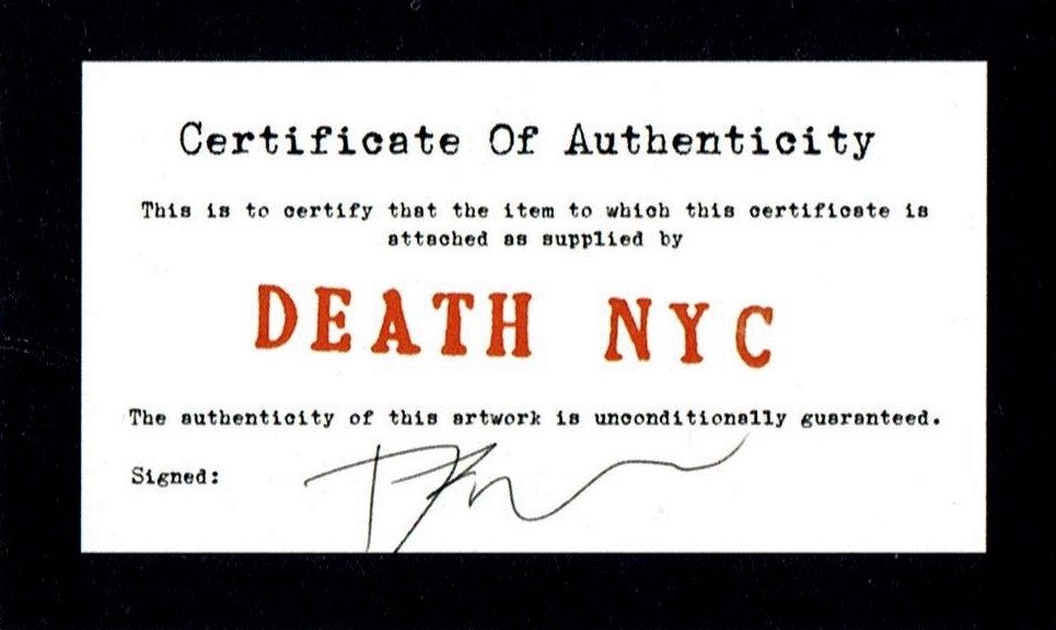 Death NYC - Louis Vuitton Water Gun - Sérigraphie originale signée
