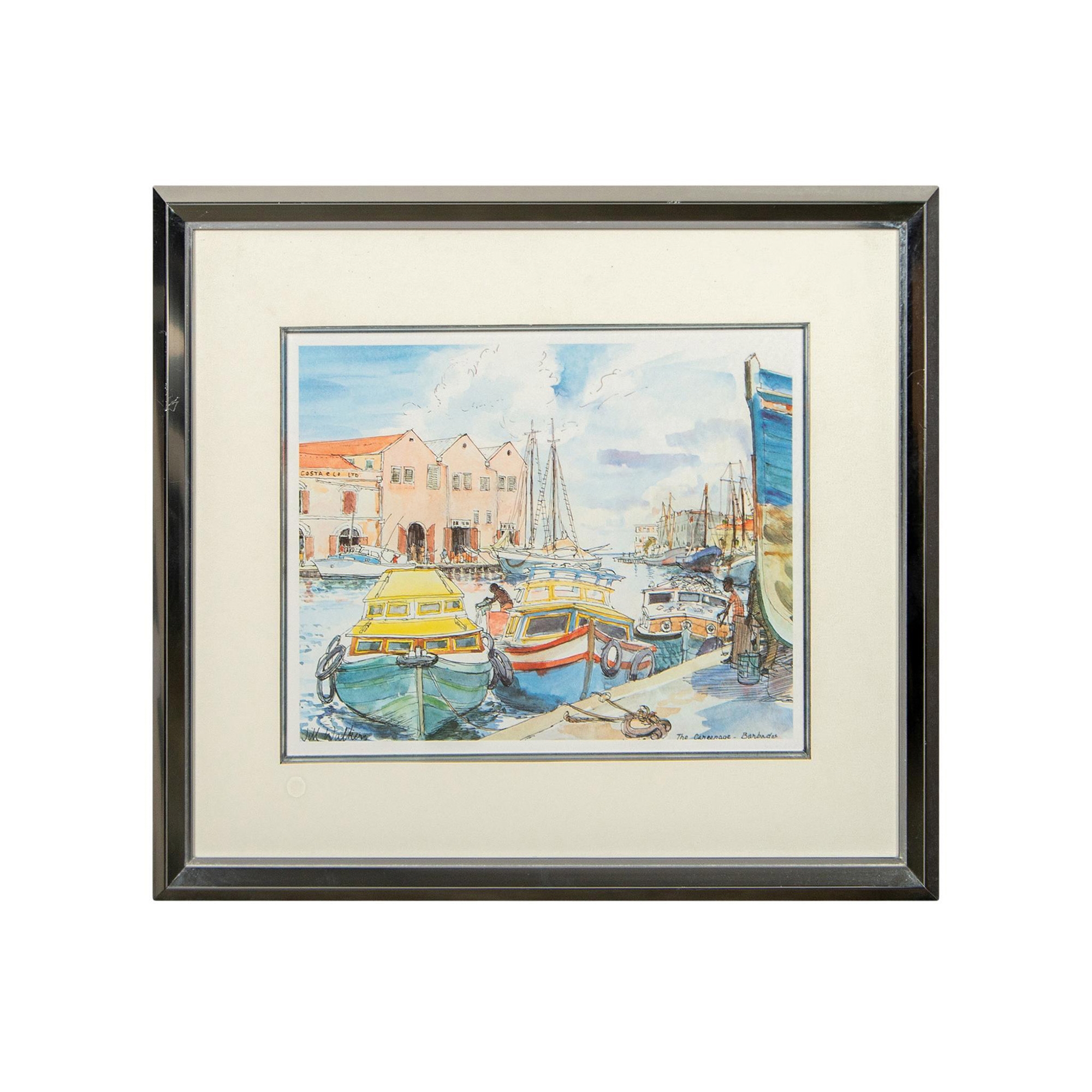 Jim Walker | View of The Careenage; Bathsheba, East Coast | MutualArt