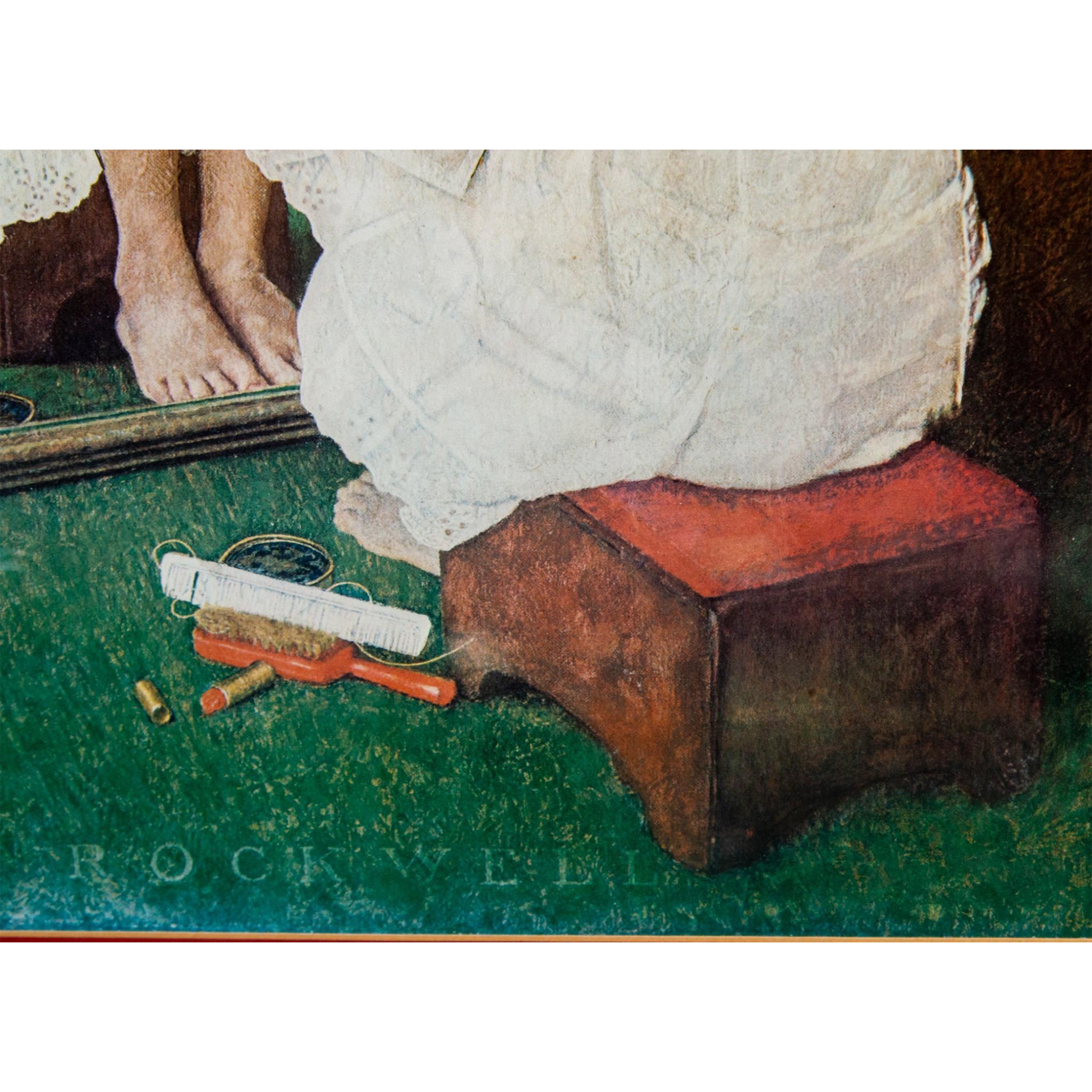 Norman Rockwell | Girl at Mirror (1980) | MutualArt