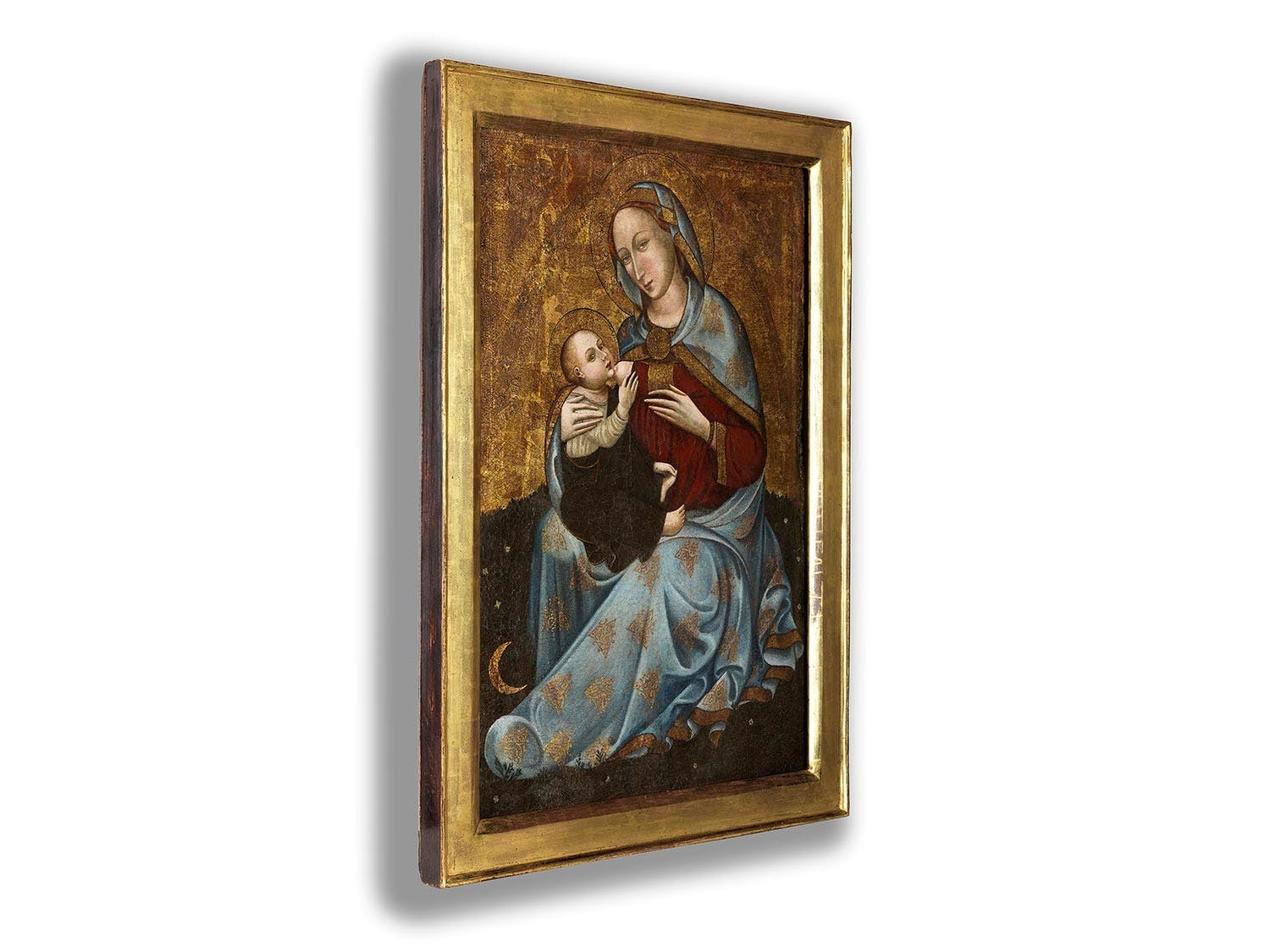 Artwork by Old Masters School, 15th Century, MARIA LACTANS, Made of tempera on wood