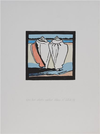 Two Shells called Nouo by Robin White, 1984