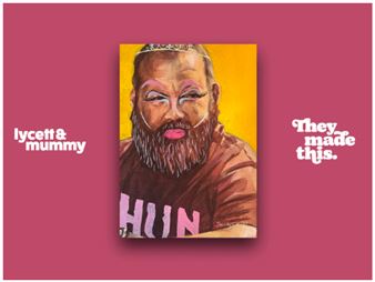 Joe Lycett puts on an exhibition with his mum, Helen Lycett