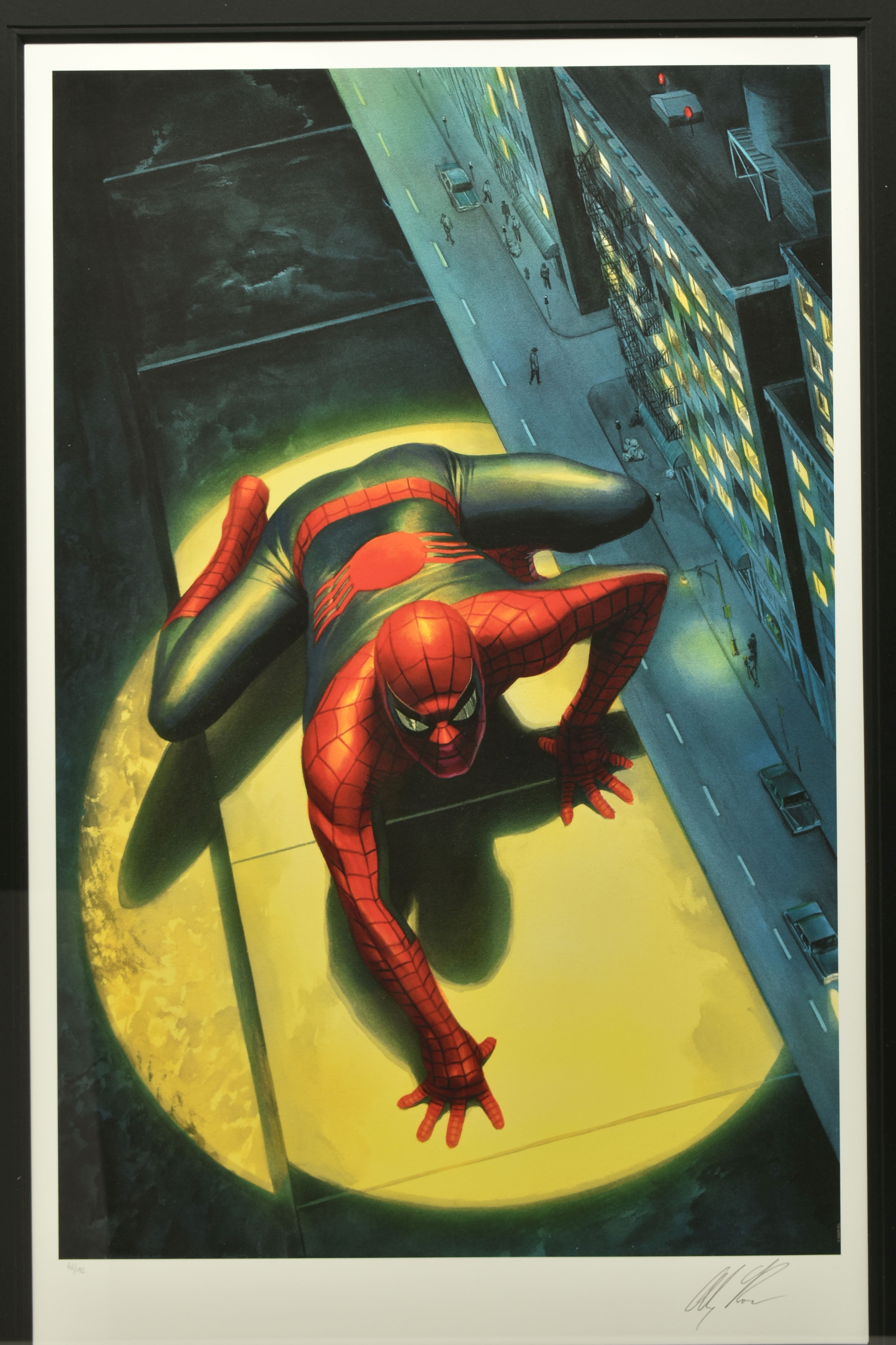 Artwork by Alex Ross, THE SPECTACULAR SPIDERMAN, Made of print on paper
