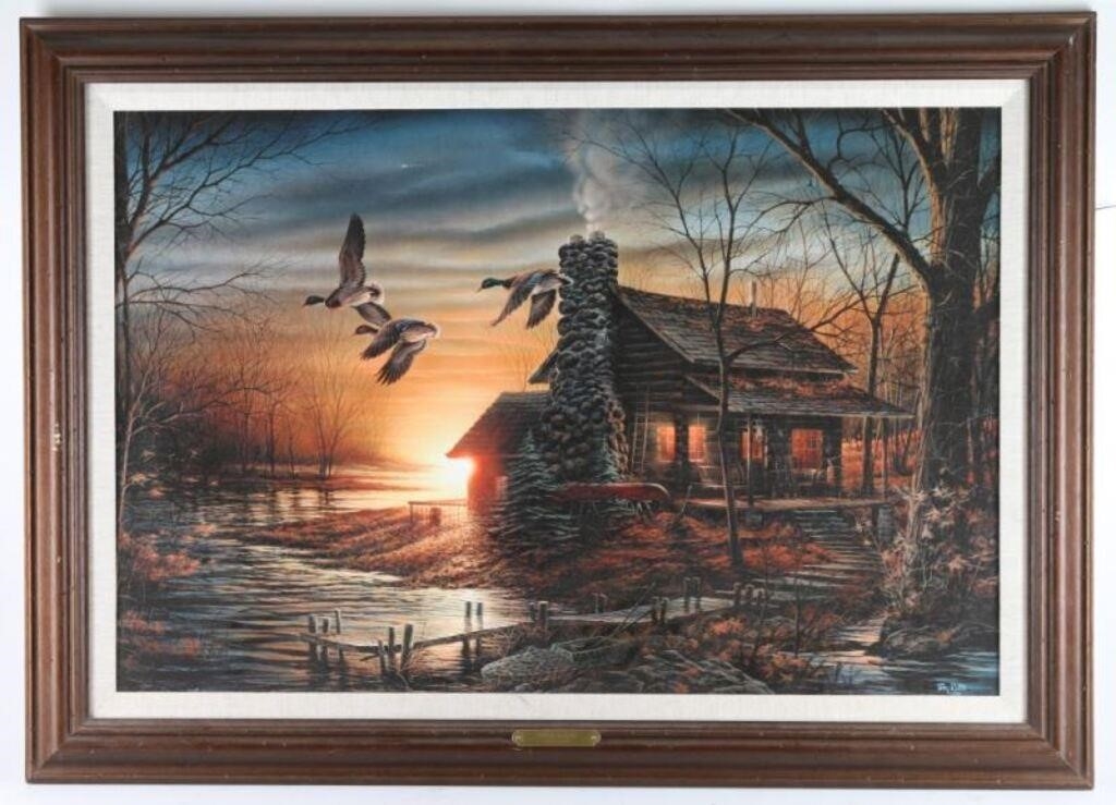 Terry Redlin | Golden Retreat | MutualArt