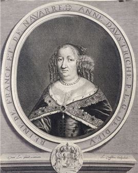 Reine de France et de Navarre - Anne d'Autriche - Lambert Visscher