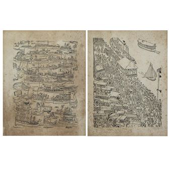 Boats on the river Schelde; Sint-Annastrand - Mark Severin