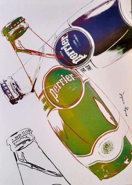 Andy Warhol | Perrier (1983) | MutualArt