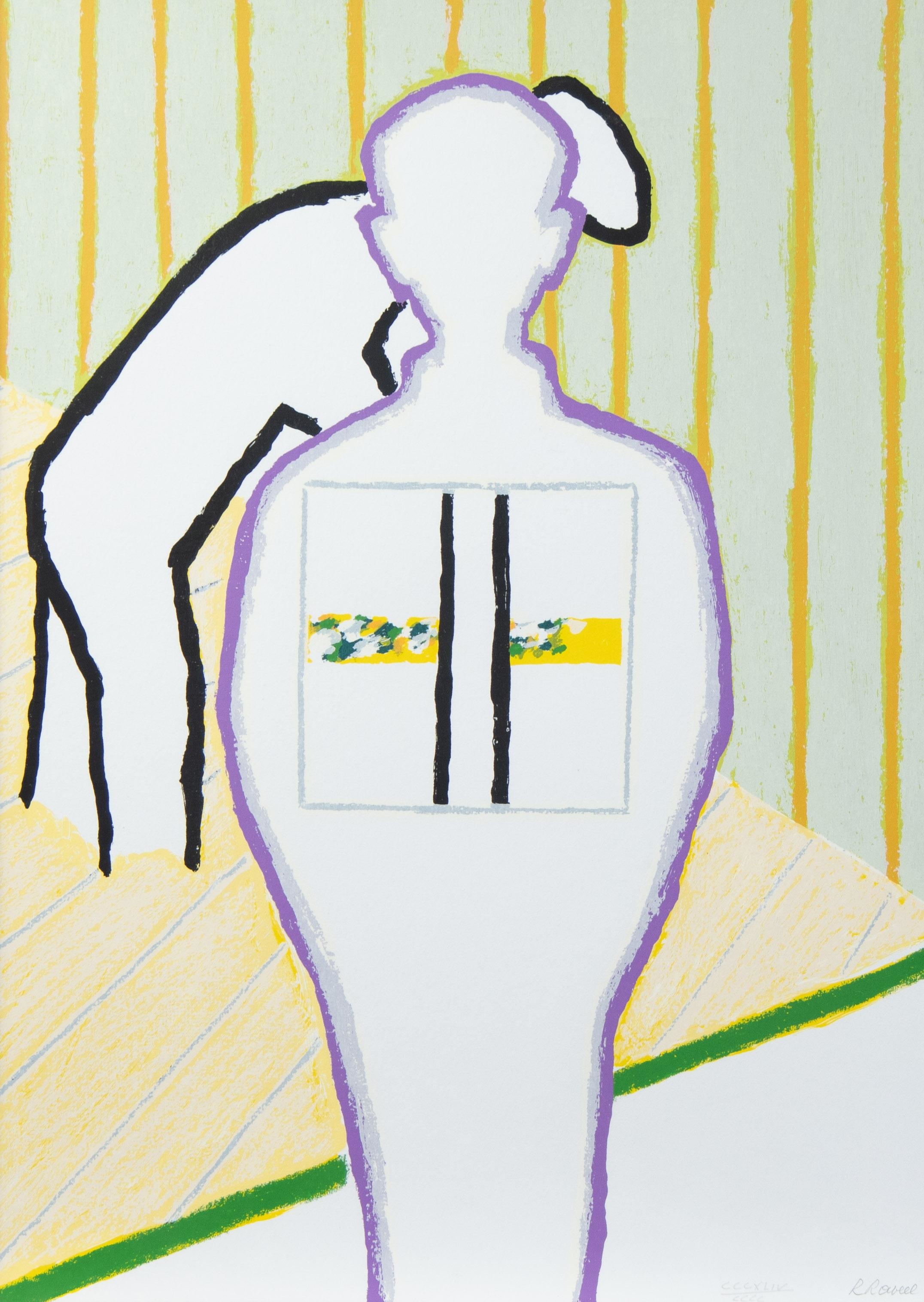 Roger Raveel | Vader En Zoon (1990) | MutualArt