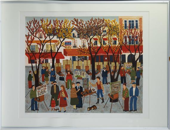 Josette Bardoux | Le Vieux Montmartre, Les Artistes Et Les Clients