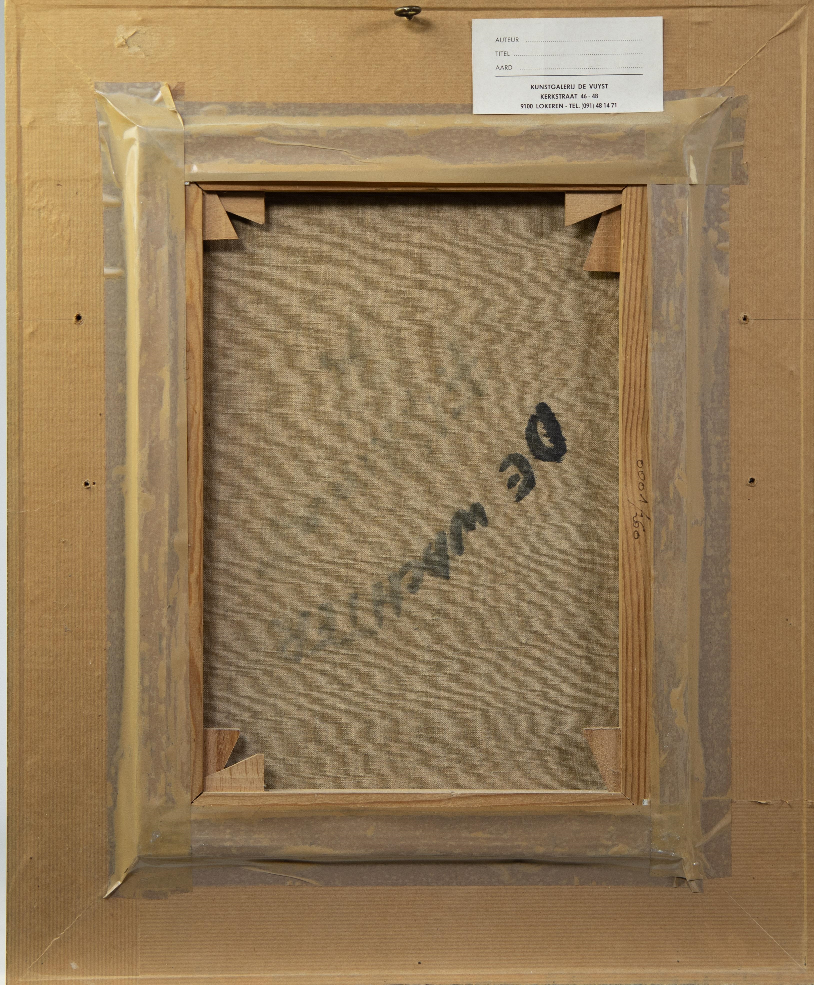 Artwork by Frans Minnaert, The Watchman, Made of oil on canvas