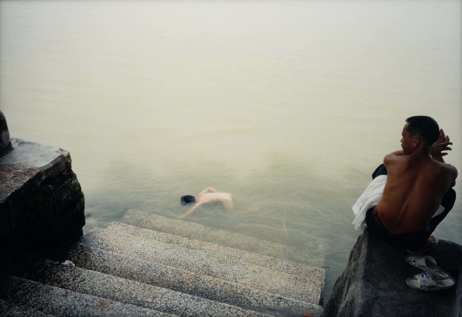 Artwork by Bertien van Manen, Houhai Lake, Beijing, Made of color photograph