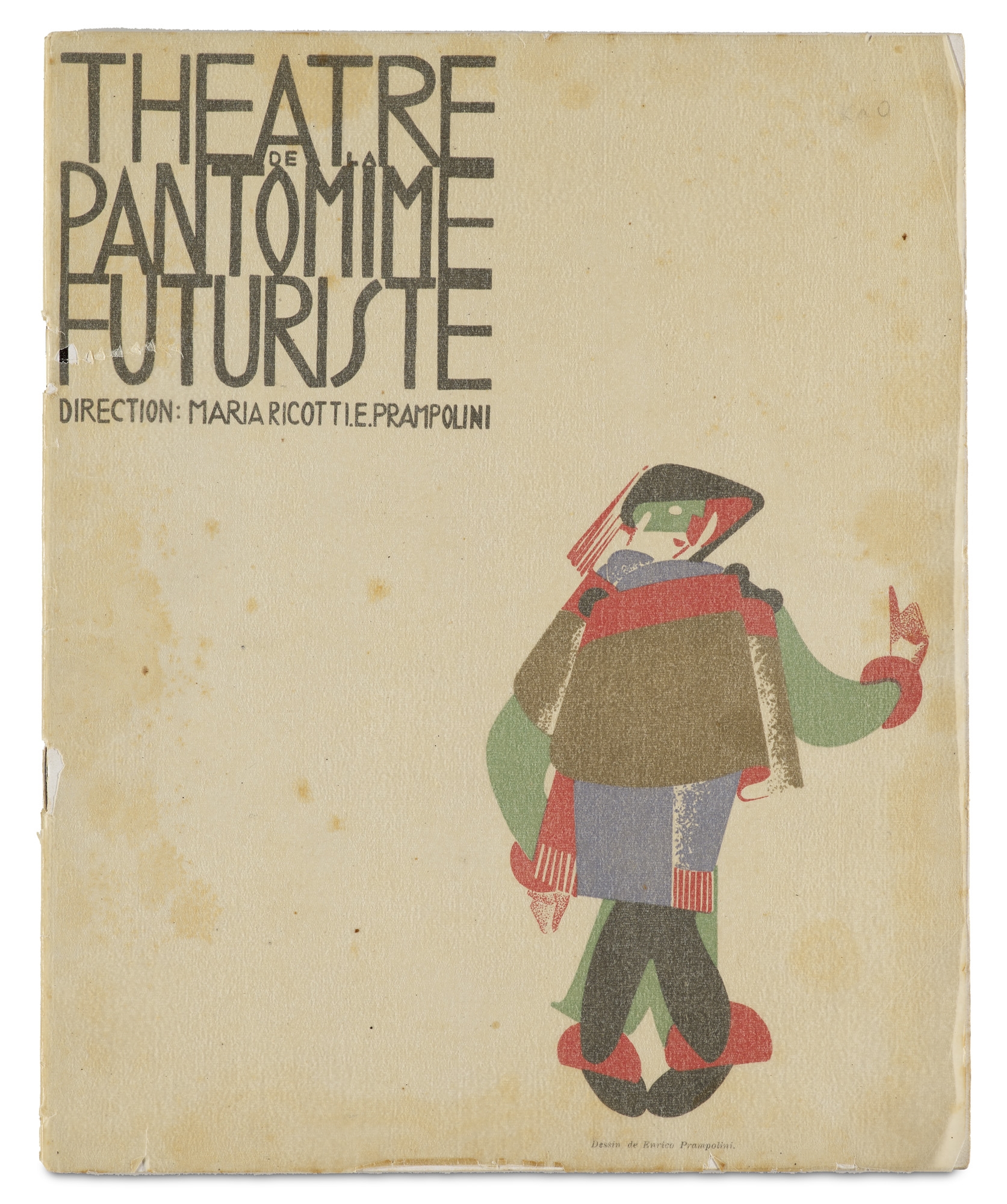 Enrico Prampolini | Theatre de la Pantomime Futuriste | MutualArt