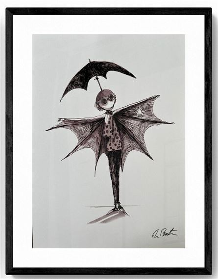 ▷ Tim Burton, Buy Original Art Online