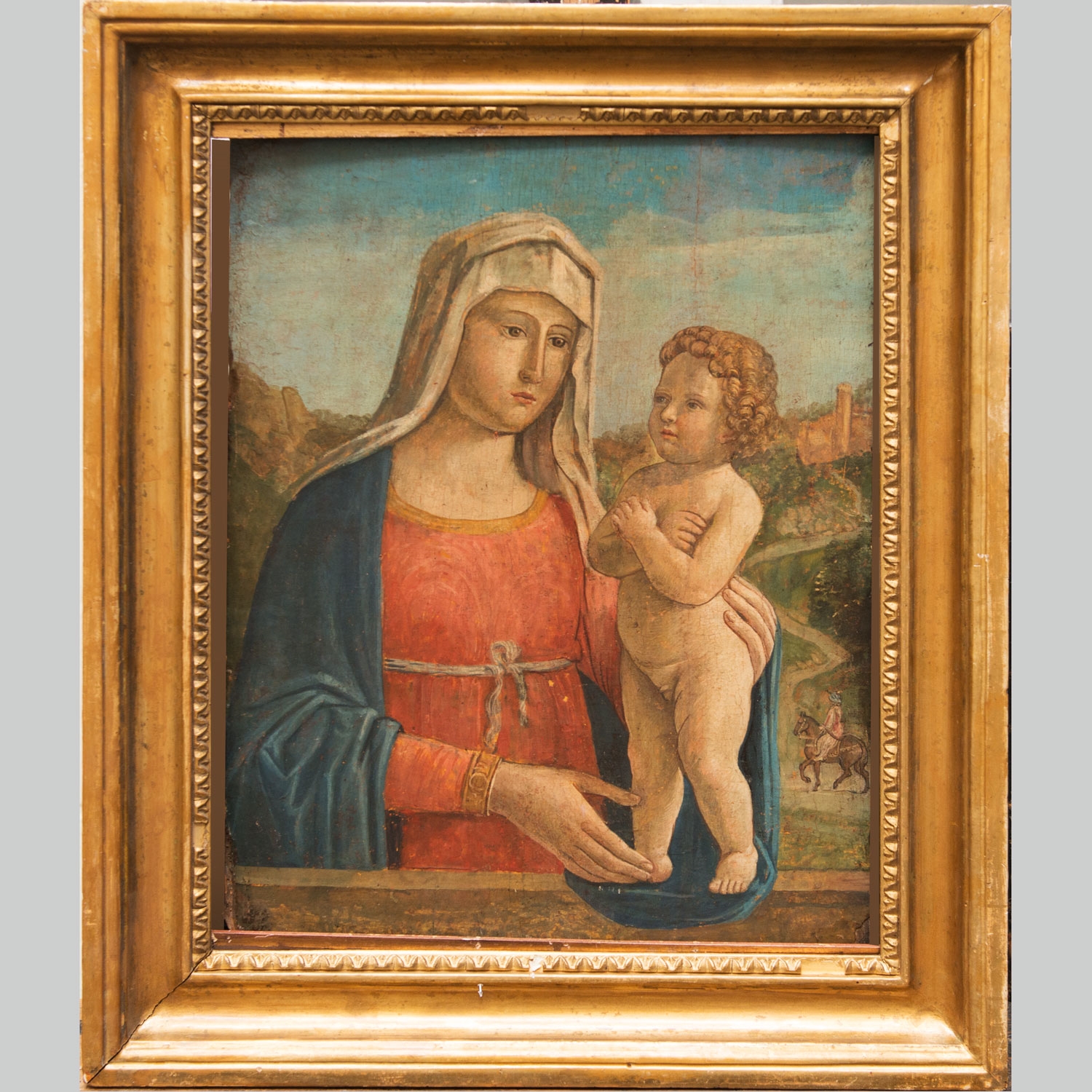 Maria with Child in landscape - Cima da Conegliano
