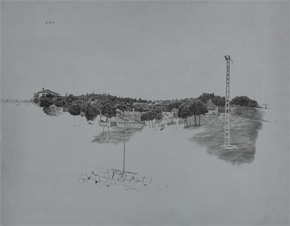 Francisco Roa | Casas al fondo | MutualArt