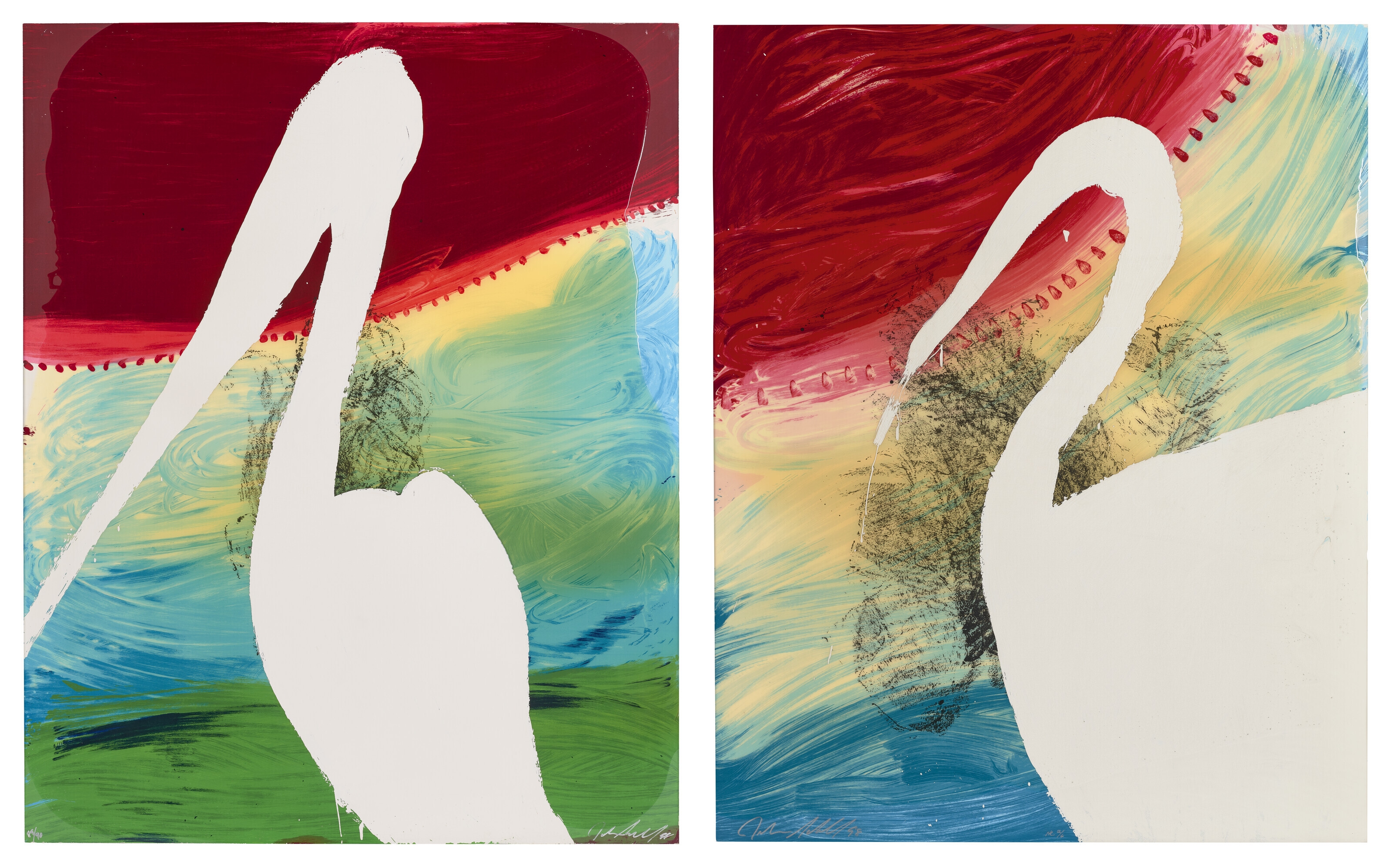 Julian Schnabel | Roy and Guiseppe 