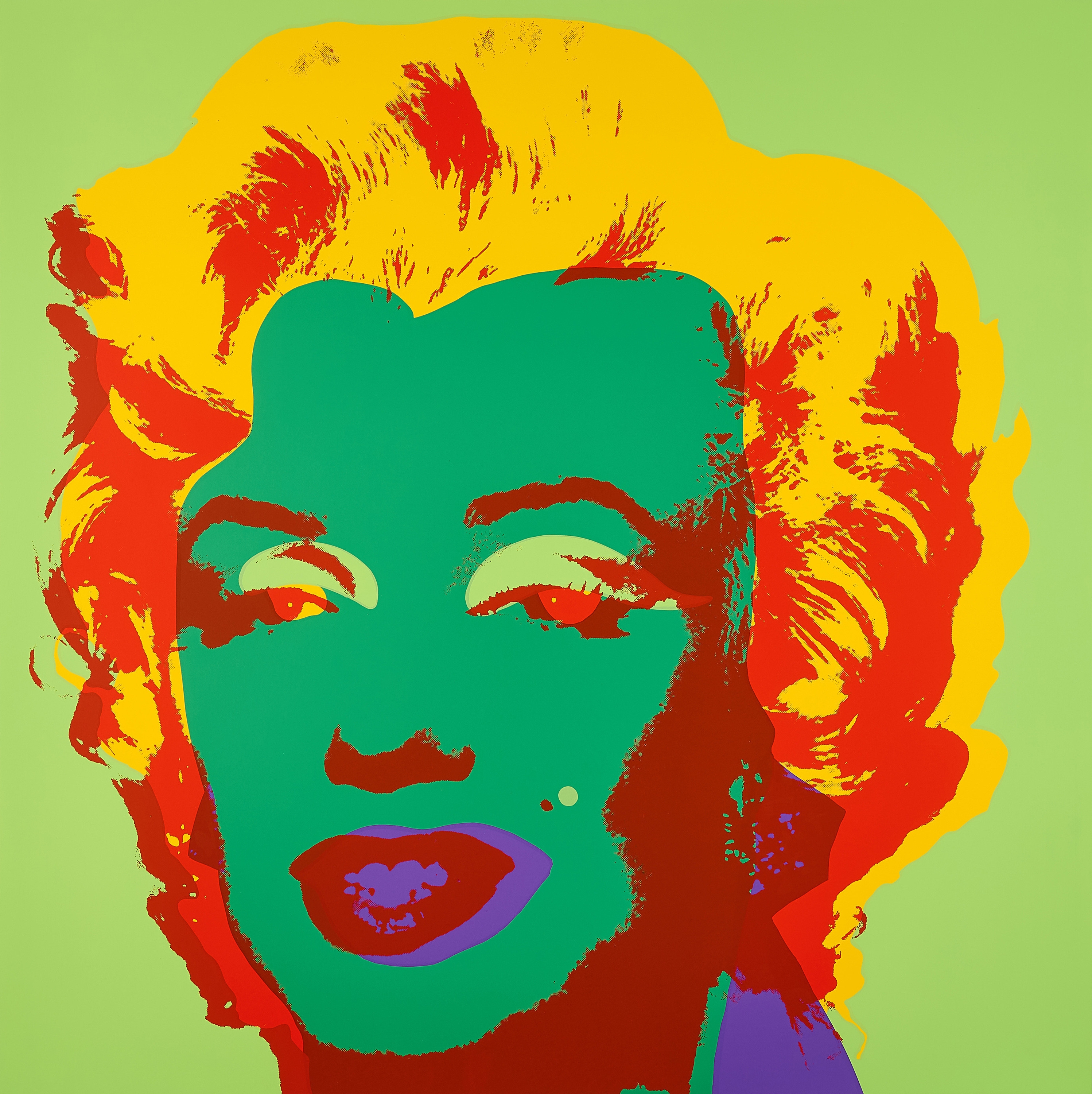 Artwork by Andy Warhol, Marilyn Monroe Portfolio., Made of Colour silkscreen on thin card