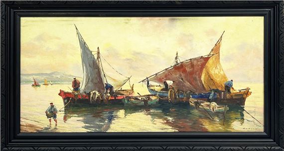 R. U. Rinaldi | 'Trawler Men' (20th Century) | MutualArt