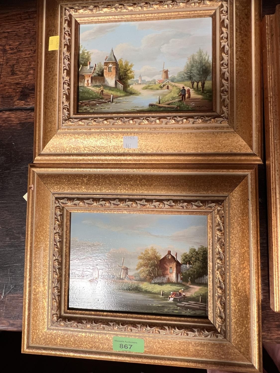 Artwork by J. Meyer, J. Meyer, Made of oil on board