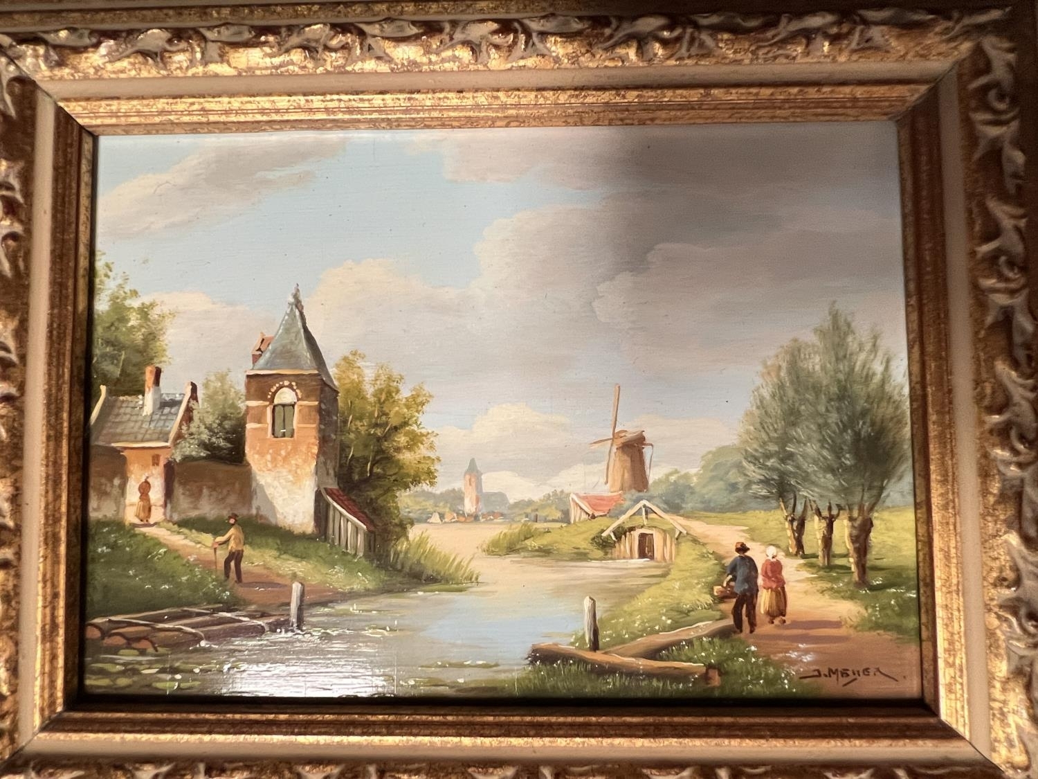 Artwork by J. Meyer, J. Meyer, Made of oil on board