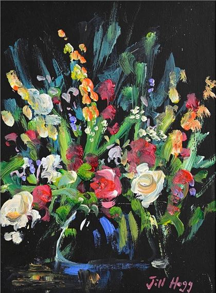 Still Life Flowers II by Jill Hogg