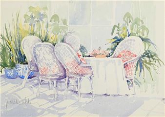 Summer in the Conservatory - Judith Caufield Walsh