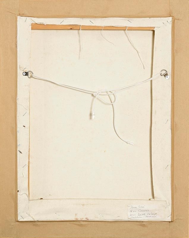 Artwork by Edgar G Zelaya, Dona Ticha, Made of oil on canvas