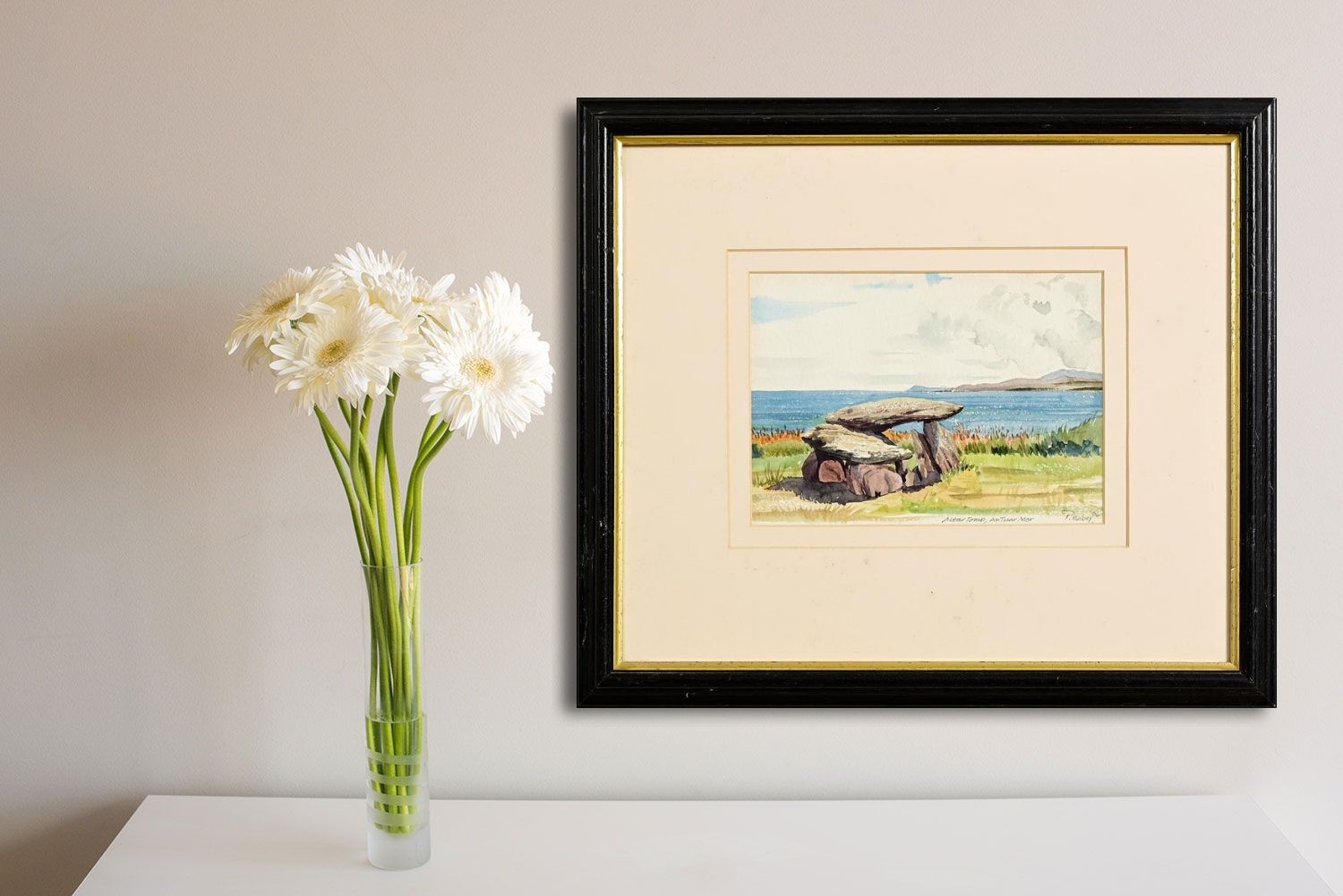 Artwork by Peter Mabey, After Tomb, An Tuar Mor (1996), Made of watercolour on paper