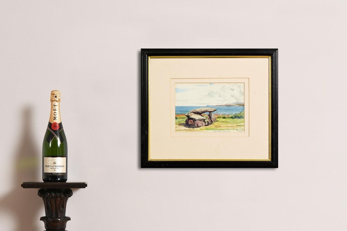 Artwork by Peter Mabey, After Tomb, An Tuar Mor (1996), Made of watercolour on paper