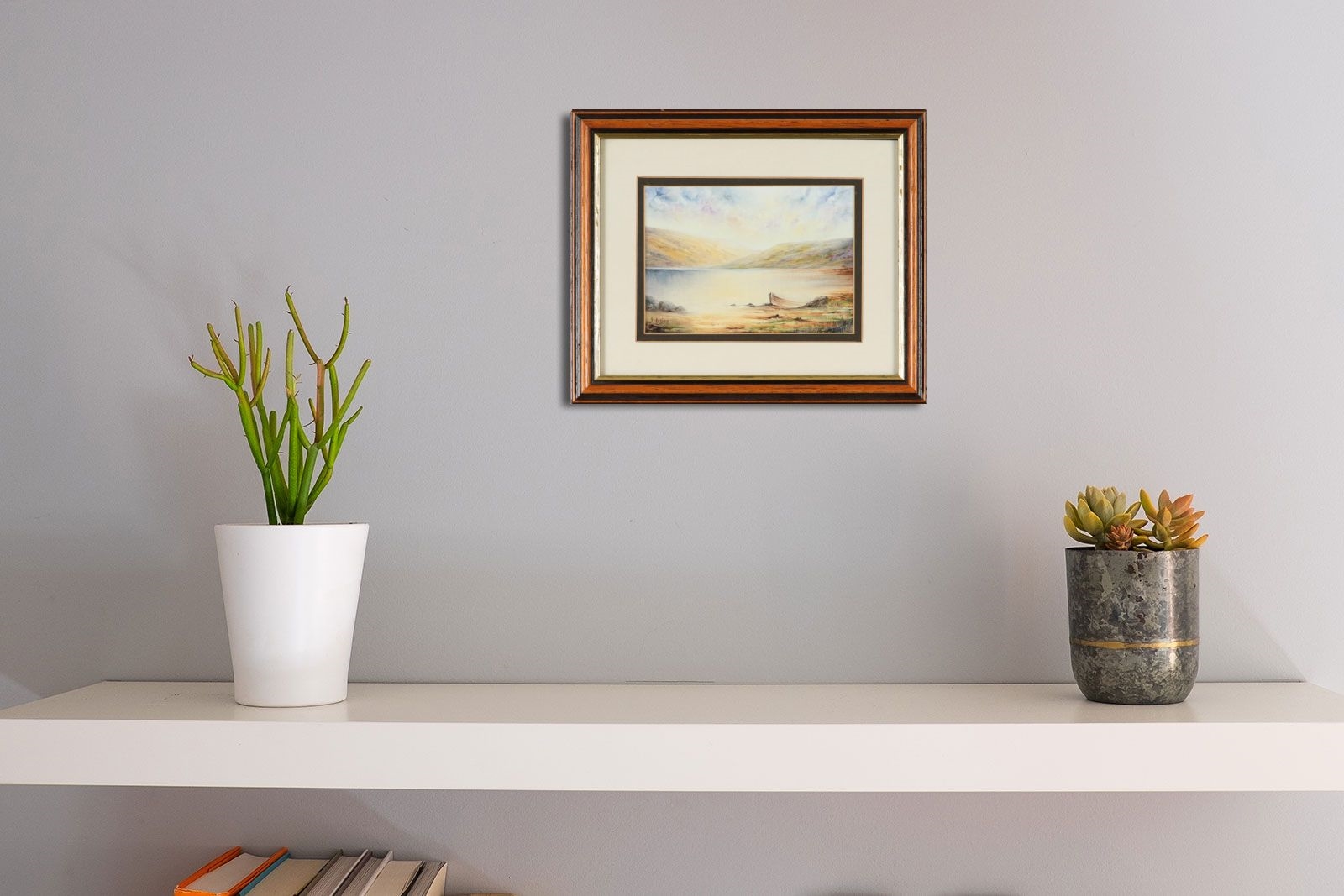 Artwork by F. Hughes, IN CONNEMARA, Made of OIL ON BOARD