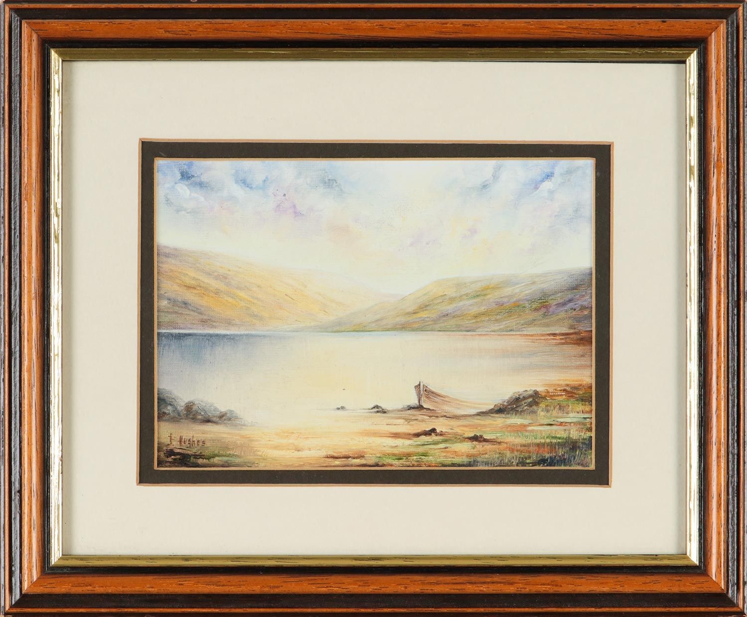 Artwork by F. Hughes, IN CONNEMARA, Made of OIL ON BOARD