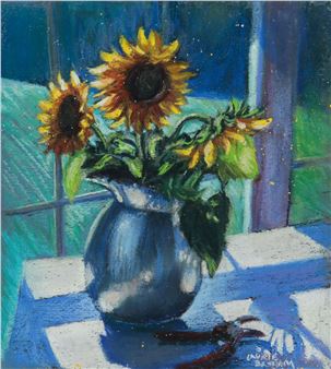 CUT SUNFLOWERS - Laurie Basham