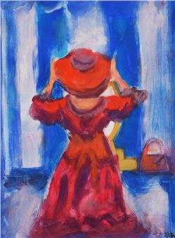 A WOMAN IN RED - Judy Willoughby