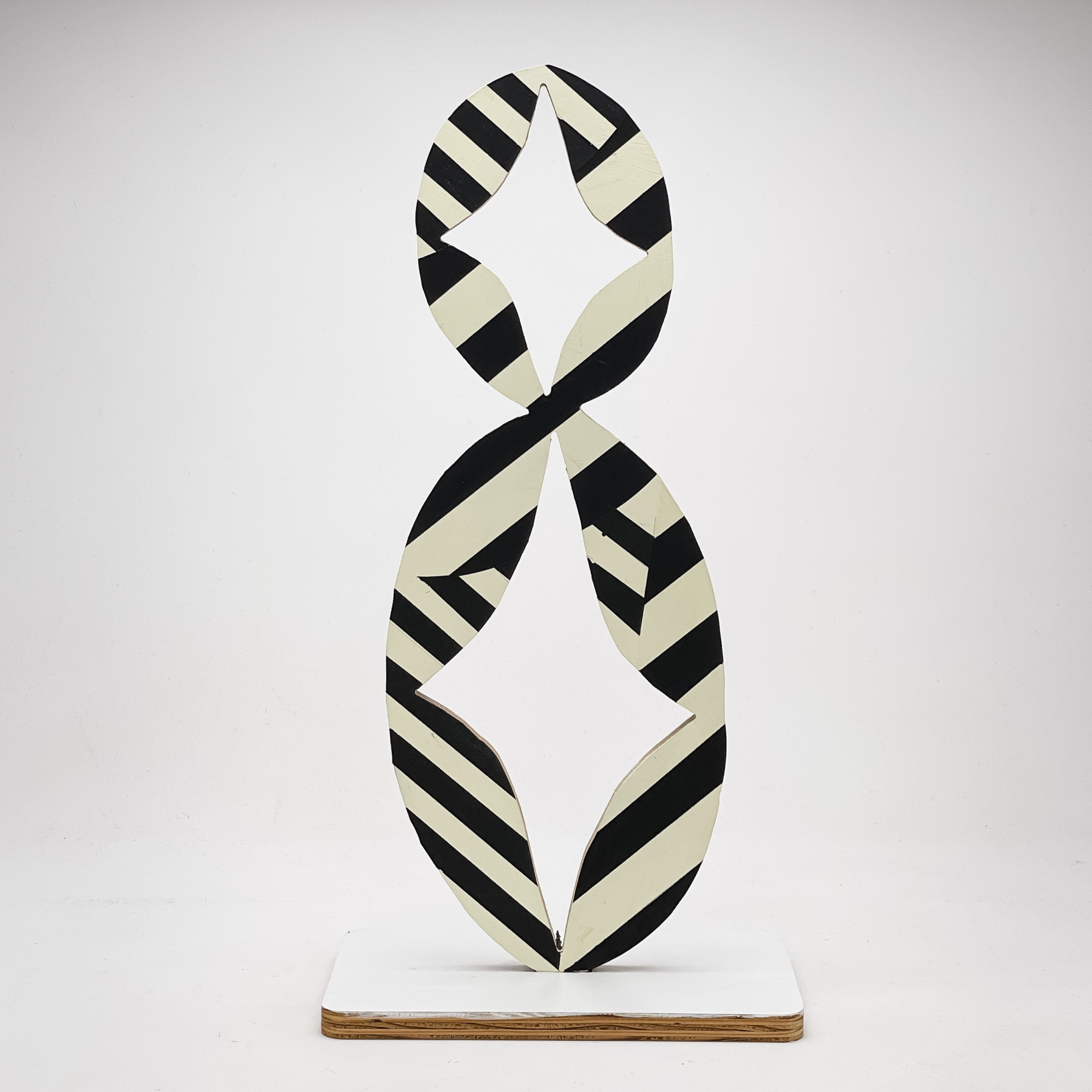 Artwork by William Lachance, Jaunt Forma, 29, Made of paint, wood