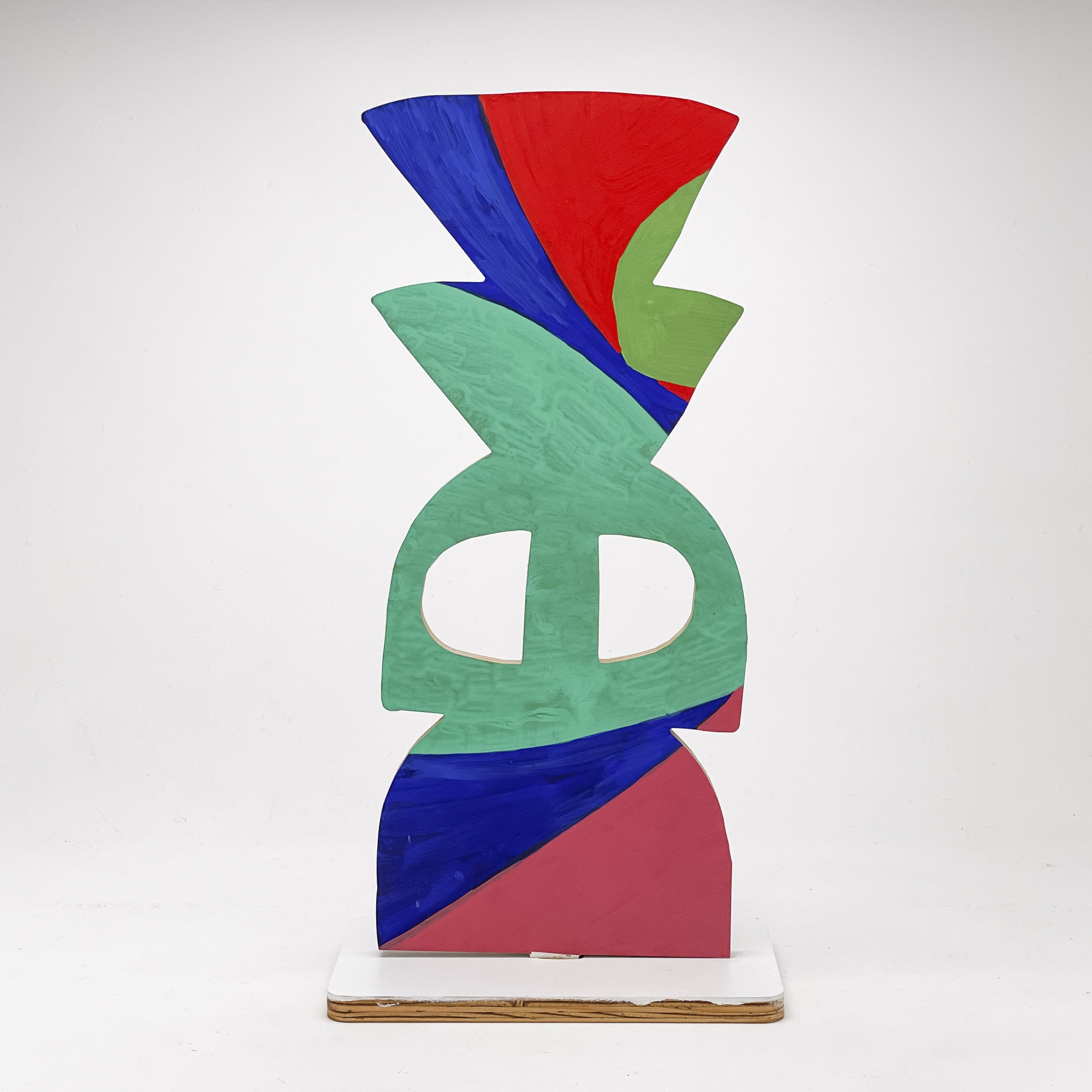 Artwork by William Lachance, Jaunt Forma, 15, Made of paint, wood