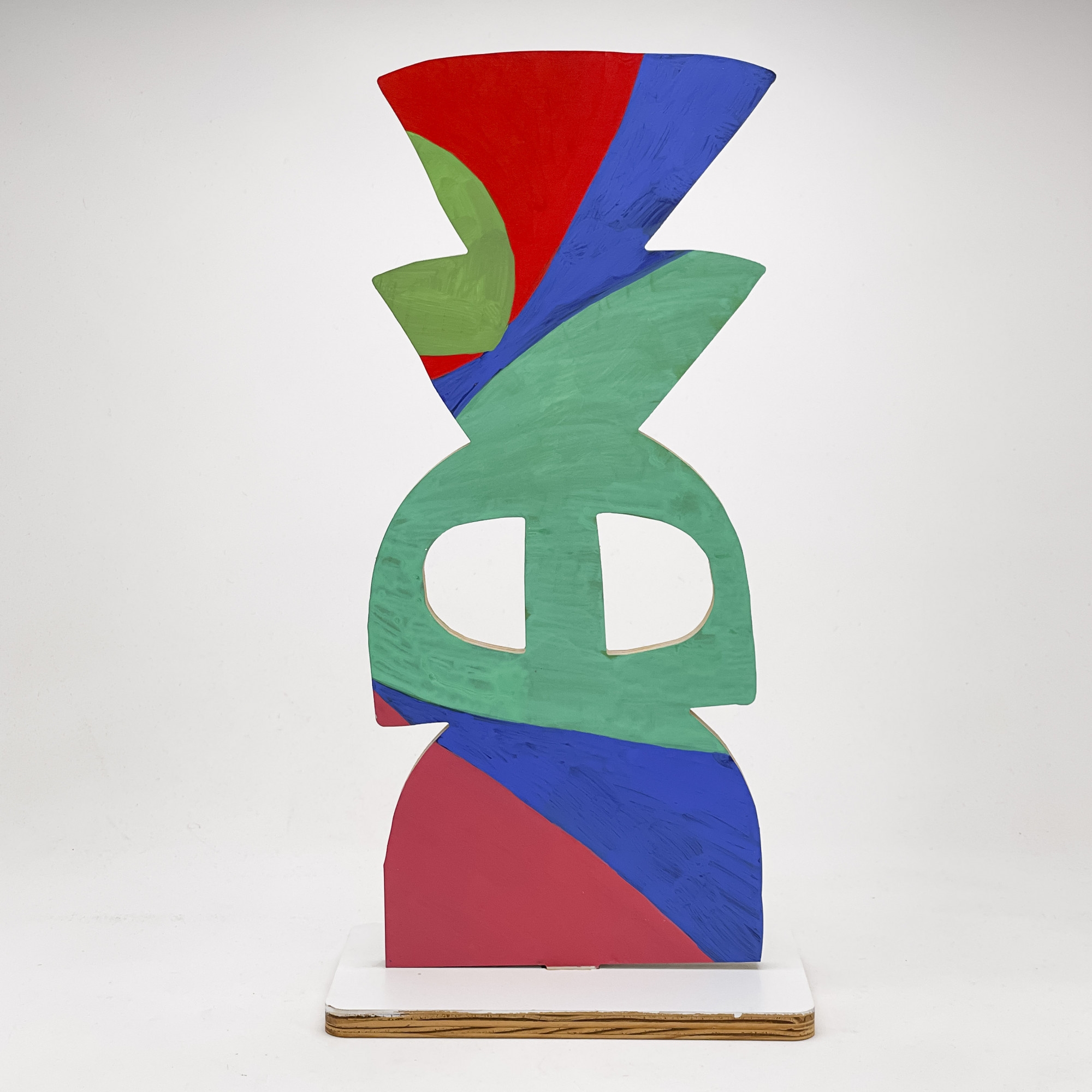 Artwork by William Lachance, Jaunt Forma, 15, Made of paint, wood