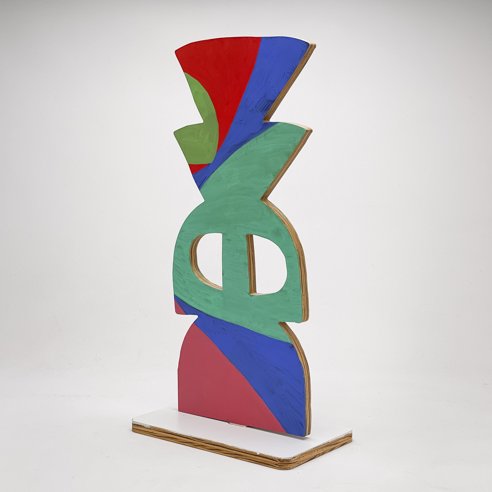 Artwork by William Lachance, Jaunt Forma, 15, Made of paint, wood