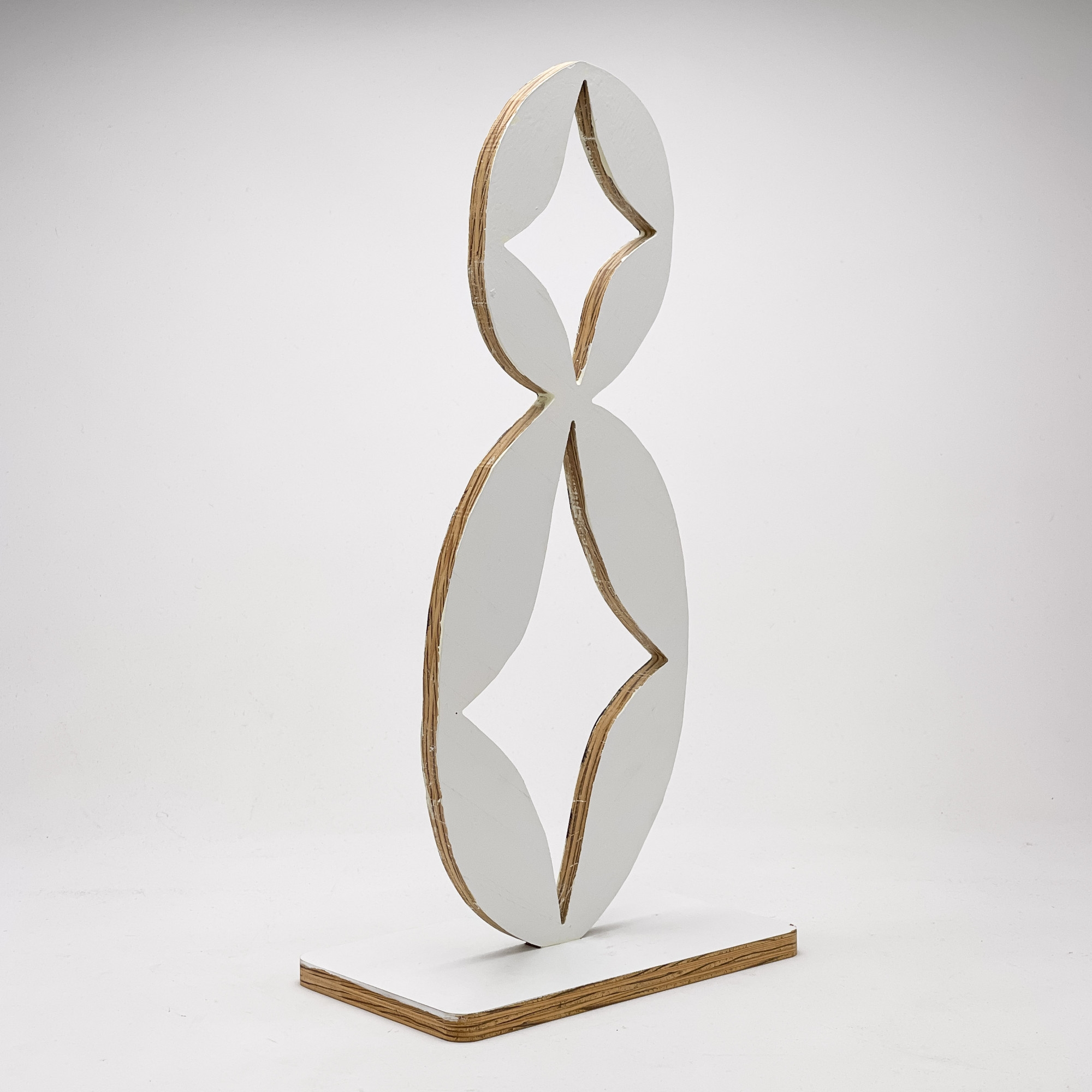 Artwork by William Lachance, Jaunt Forma, 29, Made of paint, wood