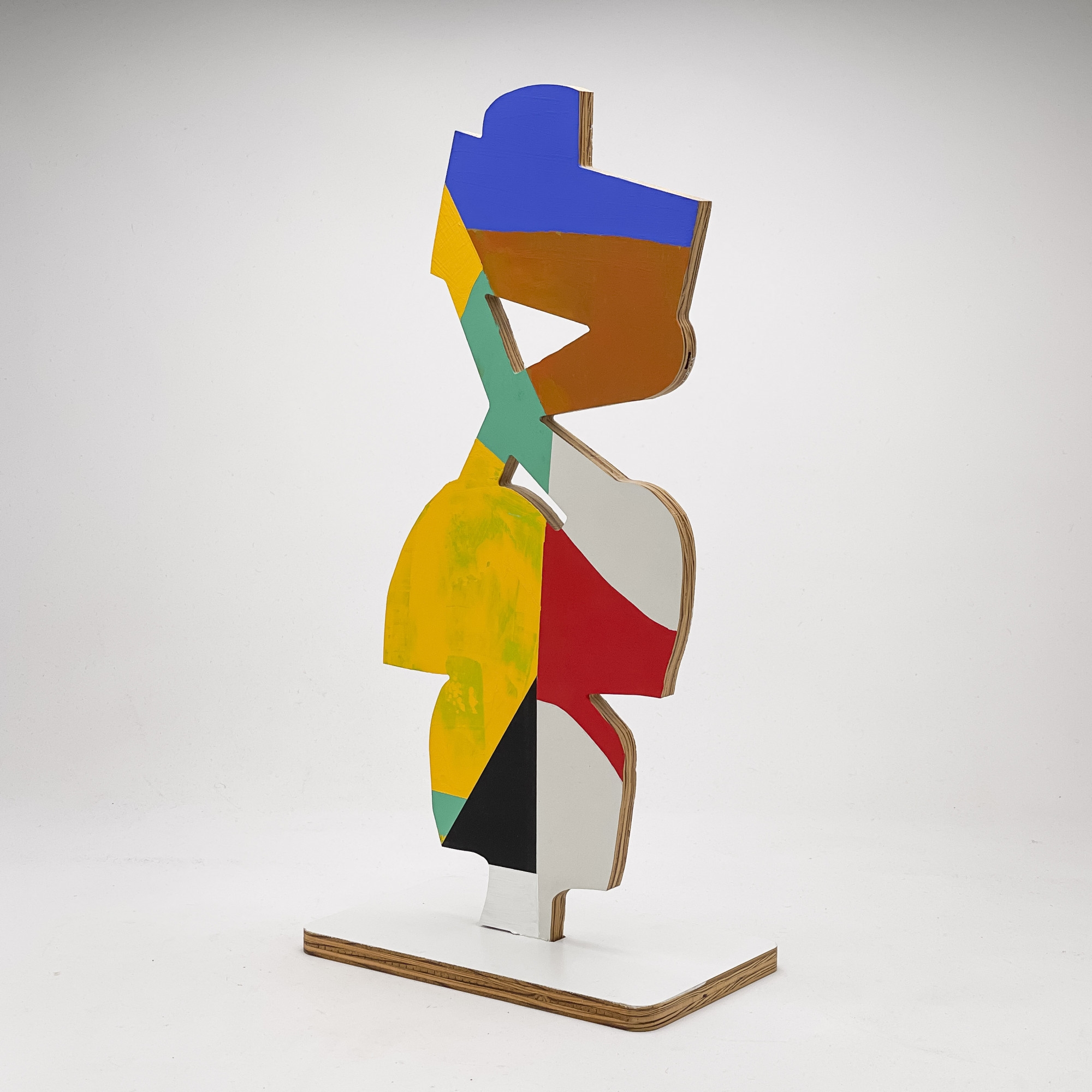 Artwork by William Lachance, Jaunt Forma, 27, Made of paint, wood
