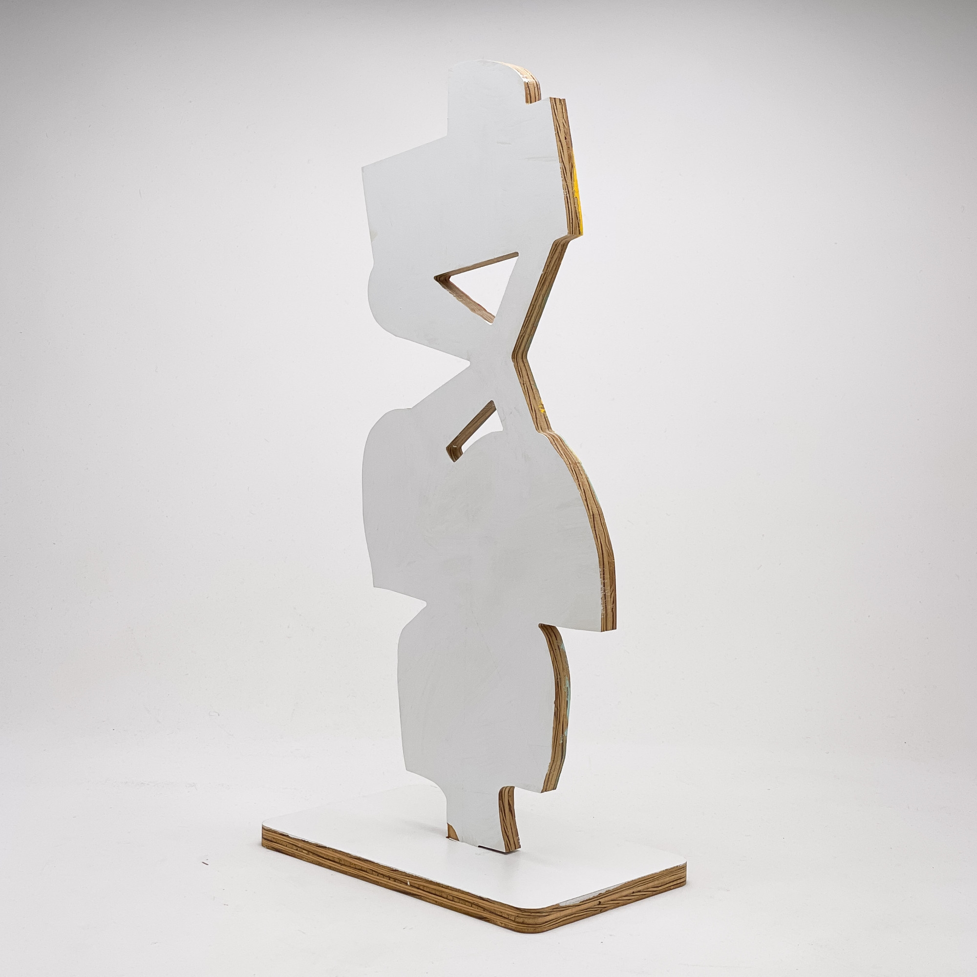 Artwork by William Lachance, Jaunt Forma, 27, Made of paint, wood