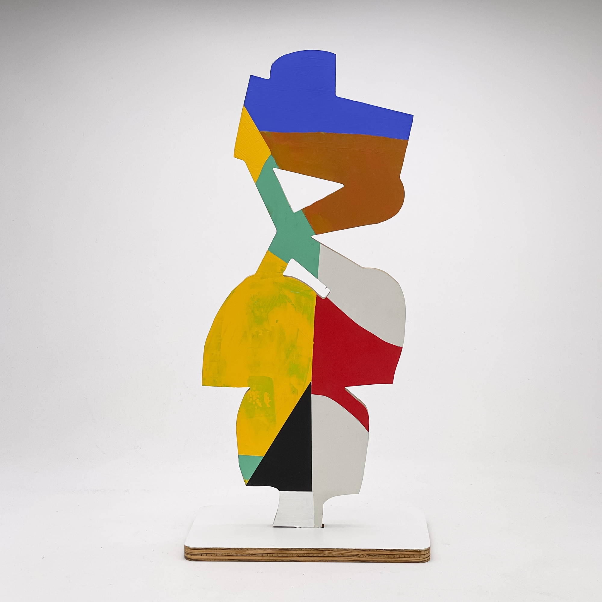 Artwork by William Lachance, Jaunt Forma, 27, Made of paint, wood