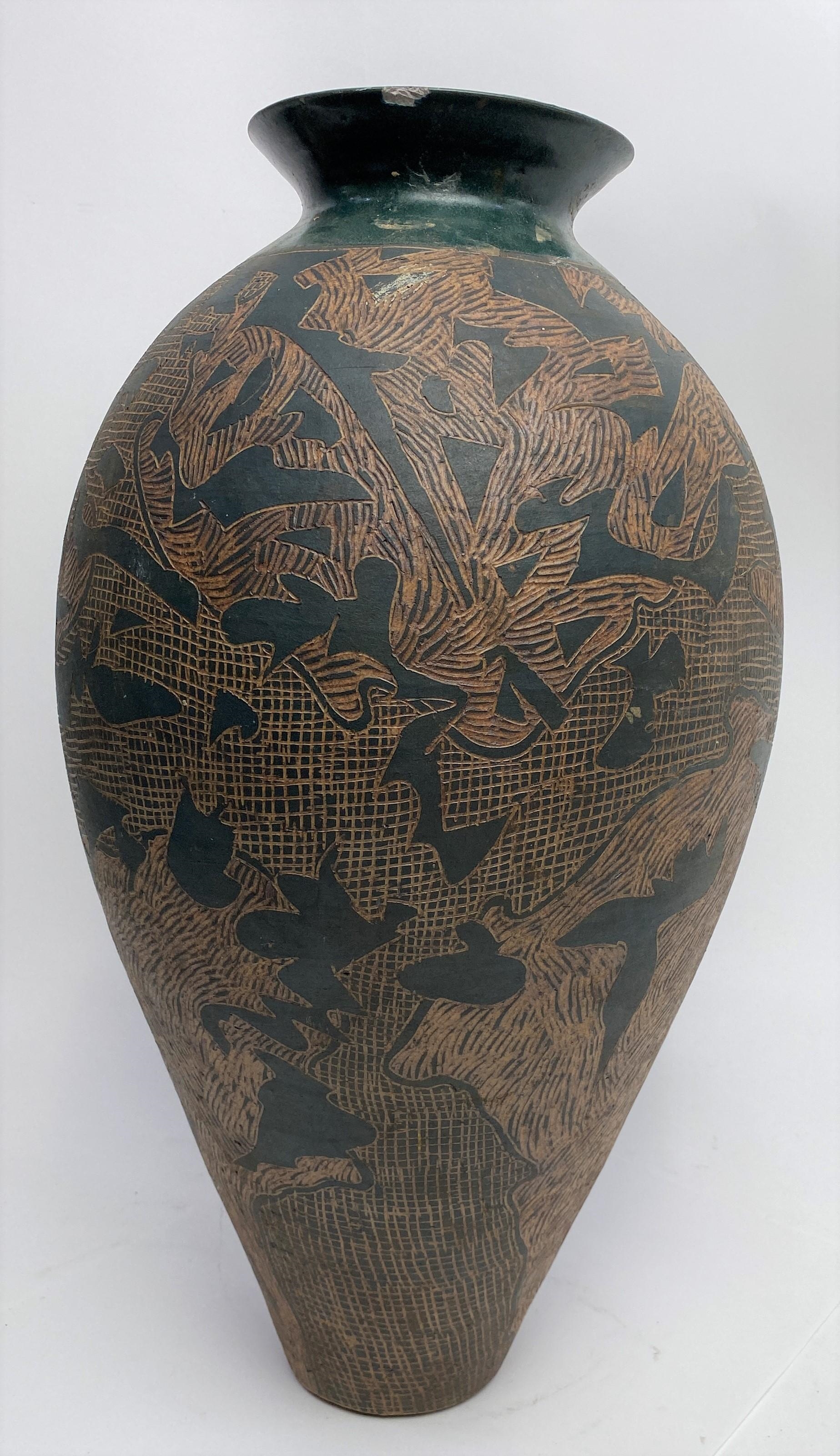 Ray Pearce | Tall Floor Vase | MutualArt