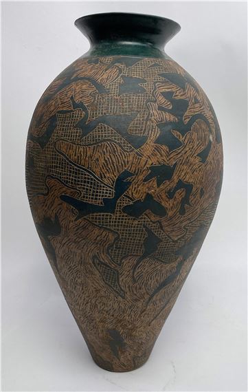 Ray Pearce | Tall Floor Vase | MutualArt