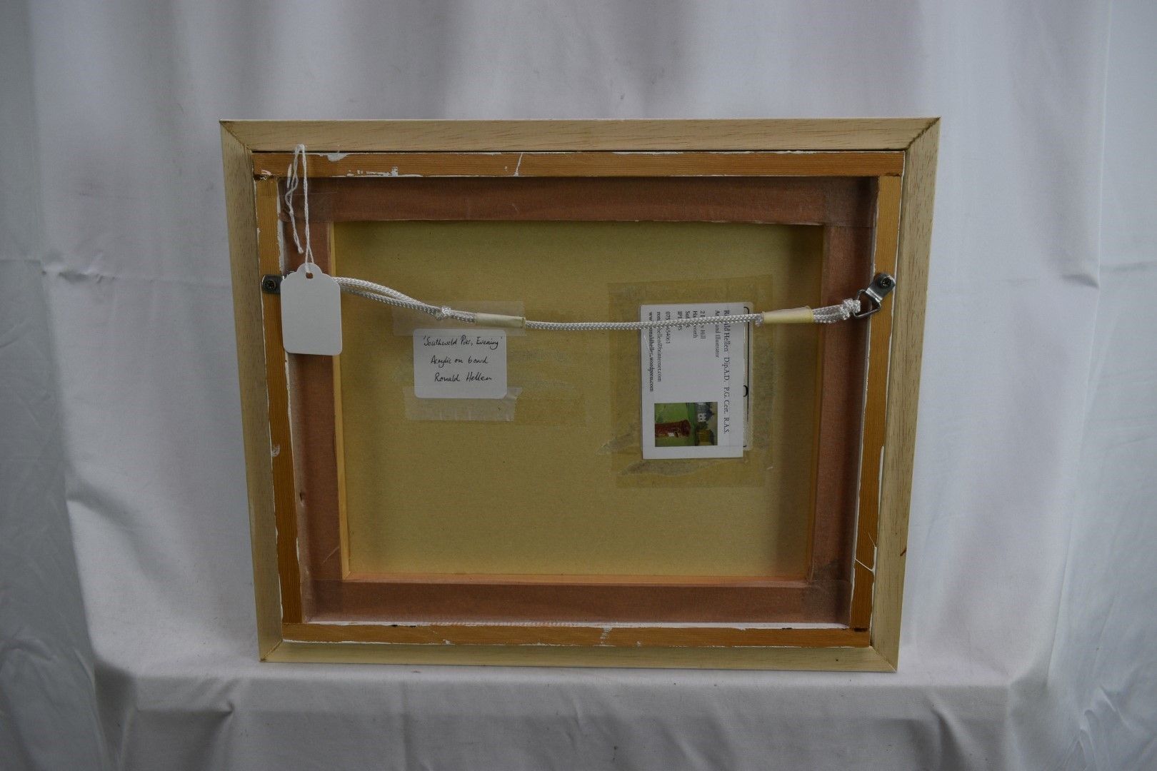 Artwork by Ronald Hellen, Southwold Pier, Evening, Made of acrylic on board