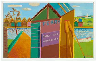 Walberswick Ferry - Ronald Hellen