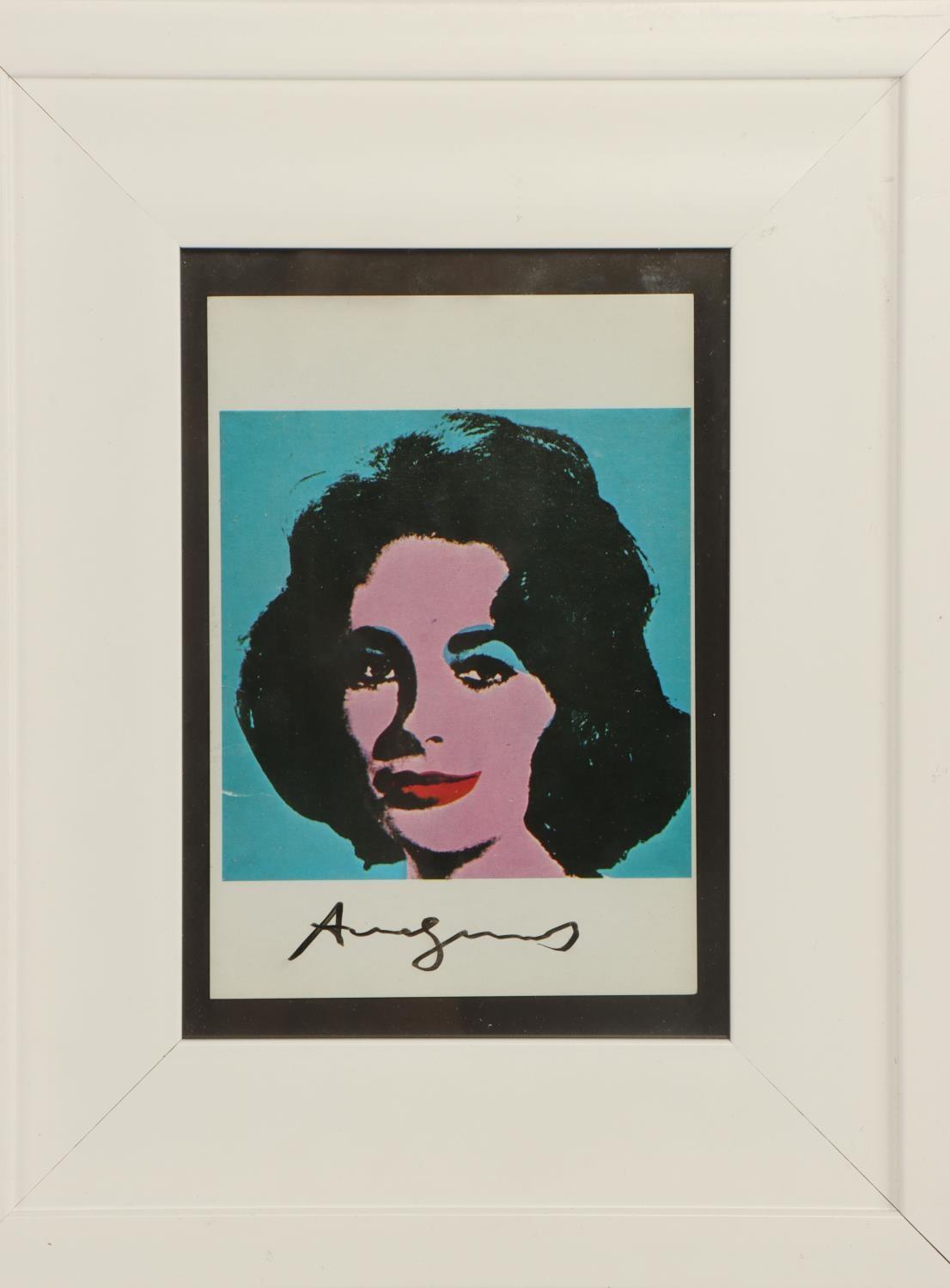 Artwork by Andy Warhol, Elizabeth Taylor, Made of Silk screen print