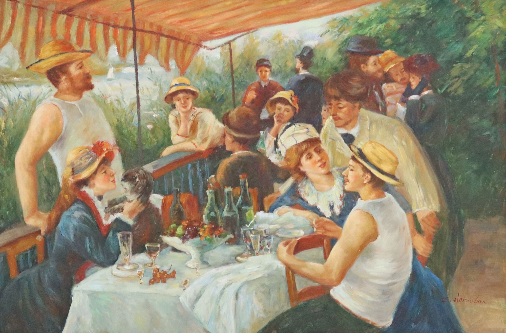 Pierre-Auguste Renoir | Luncheon of the Boating Party (20) | MutualArt