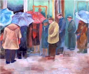 WAITING IN THE RAIN - Rachel Levest