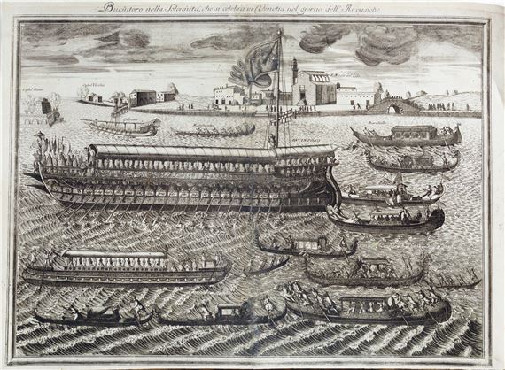 Vincezo Maria Coronelli | Coronelli View of the festival of the Sensa ...