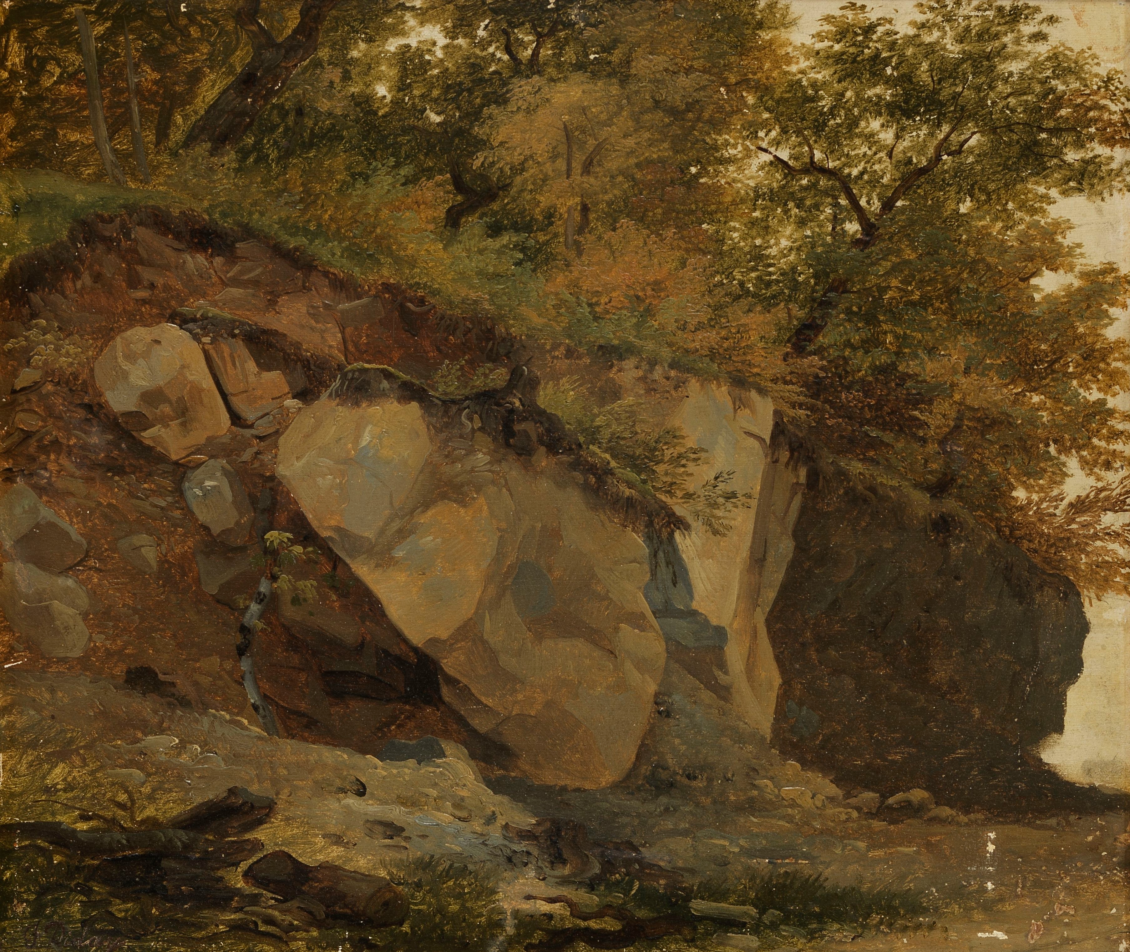 François Diday | Rochers | MutualArt